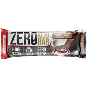 ProNutrition ZERO KETO BAR - Barretta Proteica 50g al Cioccolato Fondente e Cocco, Alta Proteina e Senza Glutine
