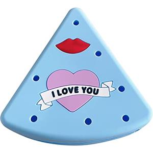 KAHDGSS Supporto per cipria a forma di spugnetta per cipria - Custodia in silicone infrangibile per trucco da viaggio