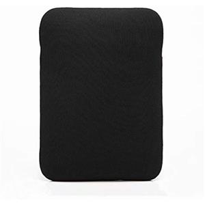 Paowsietiviity Borsa per computer portatile, impermeabile, in neoprene ispessito, nero, 17 x 25 cm