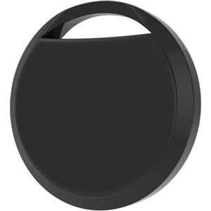 RSH Air Tag Smart Tracker 1 pezzi Nero, Bluetooth Localizzatore Compatibile con Apple Dov'è (solo iOS, Android non supportato), Trova oggetti per Bagagli, Valigie, ZainiBorse, Batteria Sostituibile