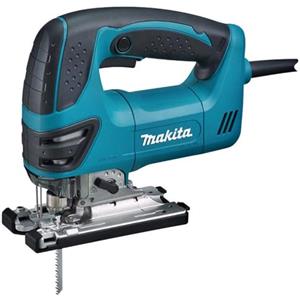 Makita 4350FCT - Seghetto Alternativo 720W con Sistema Pendolare, Illuminazione LED e Base in Poliammide