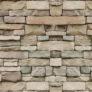 AMIGO Carta da Parati Autoadesiva 3D Effetto Mattone Verde Antico - Rivestimento Murale Impermeabile e Rimovibile per Cucina, Soggiorno o Pareti Accento 44.5x300cm