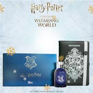 DIAMOND INTERNATIONAL HARRY POTTER NOX Gift Set | Eau De Toilette 100ml + Notebook Ufficiale "Hogwarts"