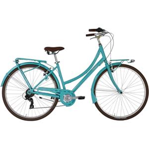 ALPINA City bike VELVET Alpina da donna, cambio a 7 velocità, 28 e telaio in alluminio 46 cm Azzurro