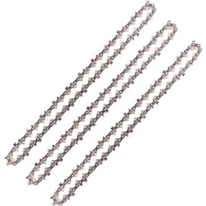 LADAMI Catene universali per motosega da 6 pollici (3 pezzi) - 1/4 LP Pitch, 0.043 Gauge, 36 Drive Link, universale per mini motoseghe (batteria al litio), giardinaggio, potatura di alberi, legna da ardere