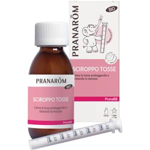 HERBALGEM PRANAROM BEBE Sciroppo Gola 120ml - Dispositivo medico per tosse secca e grassa, a base di attivi naturali