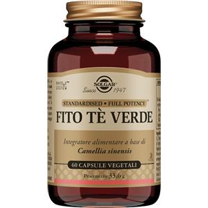 Solgar Fito Tè Verde - Integratore Antiossidante in 60 Capsule Vegetali