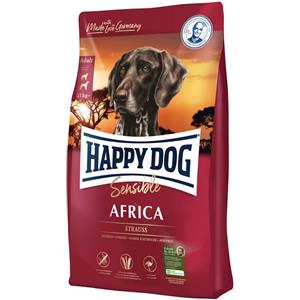 Happy Dog Adult Sensible Africa - Crocchette Monoproteiche Senza Cereali con Struzzo - 11 Kg