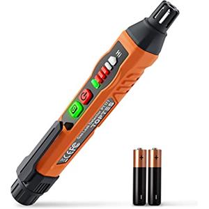 TopTes Rilevatore Perdite di Gas Metano Casa, PT177 Rilevatore Portatile per Individuare Fonti di Perdite di Gas Combustibili come Propano (Batteria Inclusa x2) - Arancione