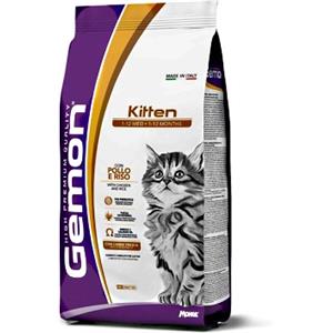 MONGE GEMON GATTO KITTEN POLLO E RISO 7 KG