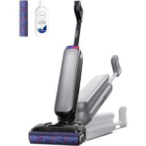 Tineco Floor One S7 Artist Lavapavimenti aspirapolvere Senza Fili, potenza di aspirazione 22 kPa, DualBlock anti-groviglio, asciugatura rapida a 85 °C, autonomia di 50 minuti