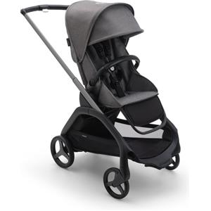 Bugaboo Passeggino Completo Bugaboo Dragonfly Grey Melange