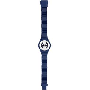 HIP HOP, Collezione Solare, Orologio Donna Deep Ocean, Cinturino in Silicone Regolabile, Quadrante Bianco, Pratica Chiusura, Cassa 34mm, Movimento Solo Tempo Miyota 2036, Resistente all'Acqua, Blu