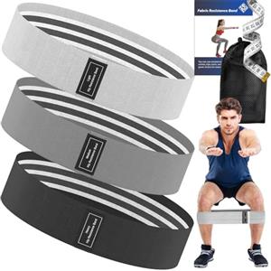 ZENO Fabric Resistance Band Banda Elastica Fitness, Attrezzi Palestra Casa