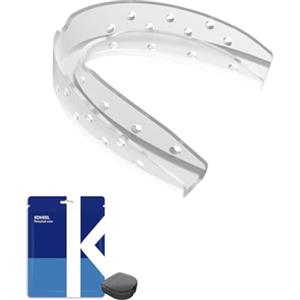 KOHEEL MGS Bite Ultra Sottile per Digrignamento Denti, Bite Notturno Professionale per Serramento, Confezione da 4 Pezzi (2 grandi & 2 piccoli)