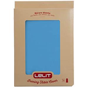 LELIT PA019 Telo copriasse imbottito azzurro, 129 x 44 cm