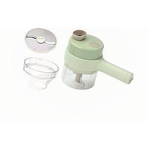 TEMPO DI SALDI Mini Taglia Verdure 4 In 1 Tritatore Portatile Elettrico Senza Fili Ricaricabile