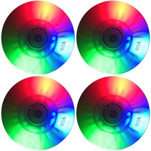 Uposao Ruote per pattini a rotelle, set di 4 ruote per pattini a rotelle in linea illuminati a LED Ruote per pattini Ruota di ricambio 64/70/72/76/40 mm per bambini e adulti Roller, Skateboard
