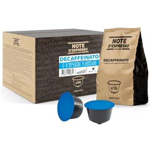 Note D'Espresso Decaffeinato, Capsule Compatibili con Sistema NESCAFE DOLCE GUSTO, 96 Caps