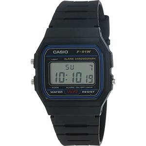 Casio Orologio da polso Sportivo con Display. Cronometro. cinturino in Resina. Colore Nero CASIO (1000010590)