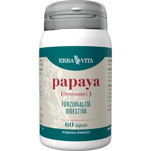 Erba Vita Papaya 60 Capsule - Integratore Alimentare per la Funzione Digestiva