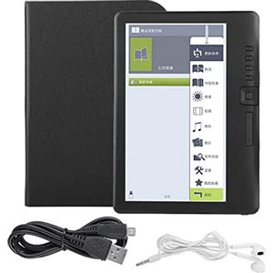 Demeras E-Reader Lettore di e-Book Portatile da 7 Pollici Ultra Trasparente Impermeabile Lettore di Libri Digitale con Schermo colorato ad Alta risoluzione Sottile da 11 mm(8G)