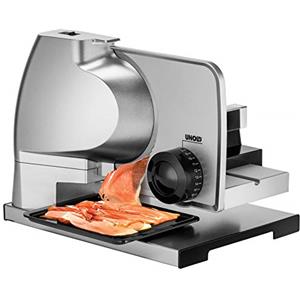 Unold 78826 - Taglierina multiuso in metallo Plus, 100 W, con lama ondulata rimovibile in acciaio inox (circa Ø 17 cm)