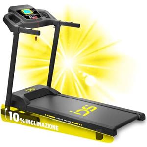 IDS G40 Tapis Roulant Elettrico Salvaspazio, 16 km/h, Tappeto Corsa XXL 120x44 cm, Marchio ITALIANO, Altoparlanti Bluetooth, Apertura Idraulica, LCD Multifunzione, Garanzia e Assistenza ITALIA