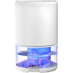 Weinsamkeit Deumidificatore Casa 1000ML, Weinsamkeit HZL-CSJ, Muffa e Umidità Silenzioso, Spegnimento Automatico, Portatile per Camera, Bagno, Cantina (Bianco)