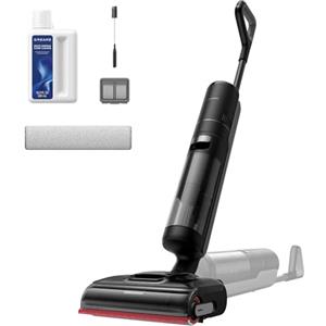 DREAME H15S Aspirapolvere Lavapavimenti, Pulizia dei Bordi su Tre Lati, Braccio Robotico con IA, Aspirazione 21.000 Pa, Anti-groviglio, Lavaggio della Spazzola a 90 °C, Asciugatura Silenziosa a 90 °C