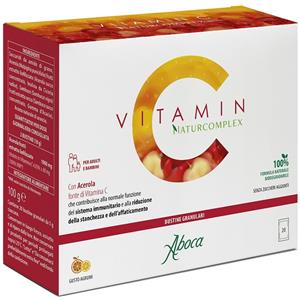ABOCA SpA SOCIETA' AGRICOLA Aboca Vitamin C NaturComplex per le difese immunitarie 20 bustine