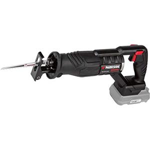 Parkside Seghetto alternativo a batteria Parkside PERFORMANCE PSSAP 20- Li X20V, LED, continuo, senza spazzole (in valigetta di trasporto, senza batteria e caricatore)