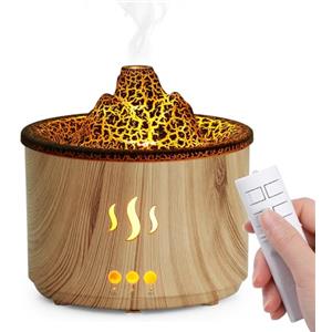 Simpeak Diffusore di Oli Essenziali-Umidificatore di Aromi 400 ml con Telecomando,Led Oli Essenziali Aromaterapia Diffusori Per Casa Soggiorno Ufficio Spa,Spegnimento Automatico,Silenzioso.