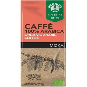 Probios Caffè Biologico 100% Arabica per Moka - 250g - Qualità Premium Eco-Sostenibile