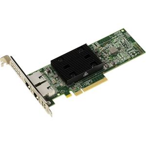 KALEA-INFORMATIQUE Scheda controller di rete PCIe 3.0 8X ETHERNET 10G 2 porte RJ45 con chipset Broadcom NetXtreme E-Series P210TP BCM957416A4160C. Supporto RDMA.