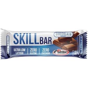 Pronutrition SKILL BARR 50g - Barretta proteica ad alto valore biologico, senza glutine, lattosio e zuccheri (CIOCCOLATO AL LATTE 1)