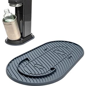 mixcover tappetino in silicone mixcover, tappetino antigoccia compatibile con SodaStream Duo
