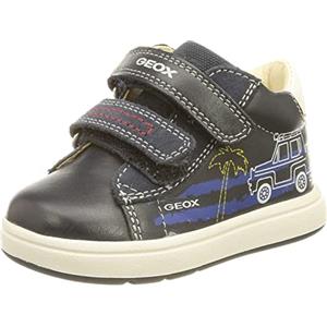 Geox B Biglia Boy D, Primi Passi Bimbo 0-24, Blu/Rosso (Navy/Red), 19 EU