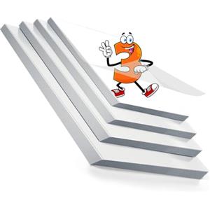 MAXDONE Pellicole plastificatrici trasparenti, lucide, di alta qualità, A4 A5 A6 (50 pezzi) 80 micron, adatte per tutte le marche di plastificatrici