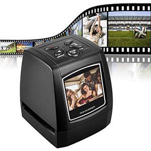 DIGITNOW! 5MP/10MP 2.4''LCD Film Scanner , 35mm Diapositive / Negativi Scanner Convertitore, Foto Salva su Scheda SD Direttamente