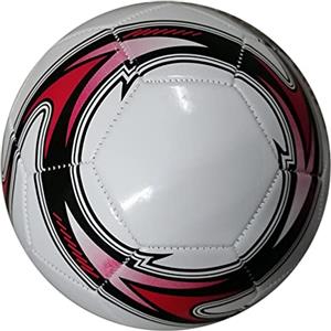 JANZU Pallone da Calcio Professionale Misura 5 Pallone da Calcio Ufficiale da Allenamento da Competizione Calcio All'Aperto Bianca