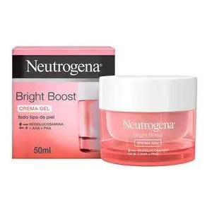 Neutrogena Bright Boost Crema Gel Illuminante 50 ml - Idratante e Anti-invecchiamento con Neoglucosamina