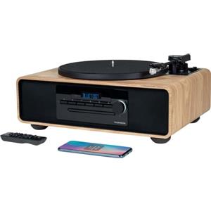 Thomson Micro Canale Stereo, Bluetooth 5.0, Lettore CD, Platino integrato (MIC300TT)