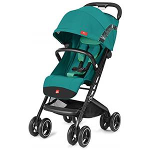 gb Gold Passeggino Buggy Qbit+ All Terrain, Sistema di Viaggio 3 in 1, 0-15 kg, Dalla Nascita a circa 4 Anni, Luxus Traveller, Laguna Blue