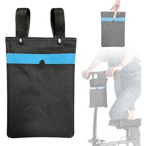 EDWERD Borsa maniglia EDWERD Knee Walker - sacchetto di stoccaggio universale di recupero del piede per scooter al ginocchio, rullatore, sedia a rotelle, bicicletta