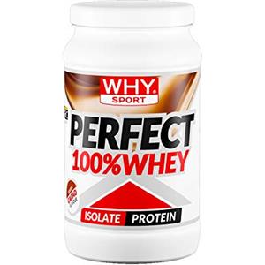 WHY SPORT Perfect WHEY 450 gr: 90% proteine del siero di latte, formato da 450 g.