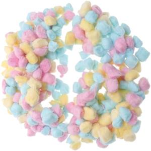 FRCOLOR 1 Confezione Batuffoli Di Cotone Struccanti Batuffoli Di Cotone Colorati Batuffoli Di Cotone Per Il Palline Per Rimuovere Lo Mini Batuffoli Di Cotone Viso Neonato Cotone Detergente