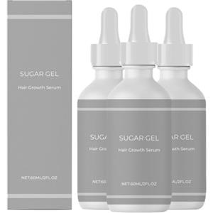 Junjie 60ml Gel di Desossiribosio per la Crescita dei Capelli, Siero per la Crescita dei Capelli a Base di Desossiribosio, Siero per la Crescita dei Capelli, Gel per l'Addensamento dei Capelli, Olio per