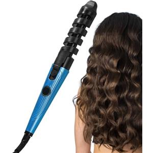 Huasean Ferro arricciacapelli automatico, ferro arricciacapelli rotante | Ferro per crimpare senza fili in ceramica ricaricabile - Strumento per capelli Waver riscaldamento rapido per capelli