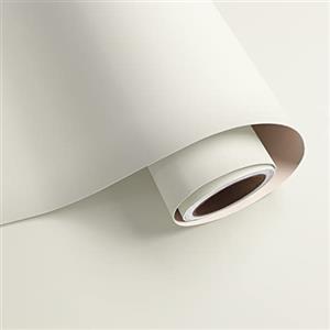 VaryPaper Carta da Parati Adesiva Beige Moderna 40cmx200cm Pellicola Adesiva per Mobili Beige Carta da Parati Camera da Letto Soggiorno Adesivi Porte Interne Top Cucina Armadi